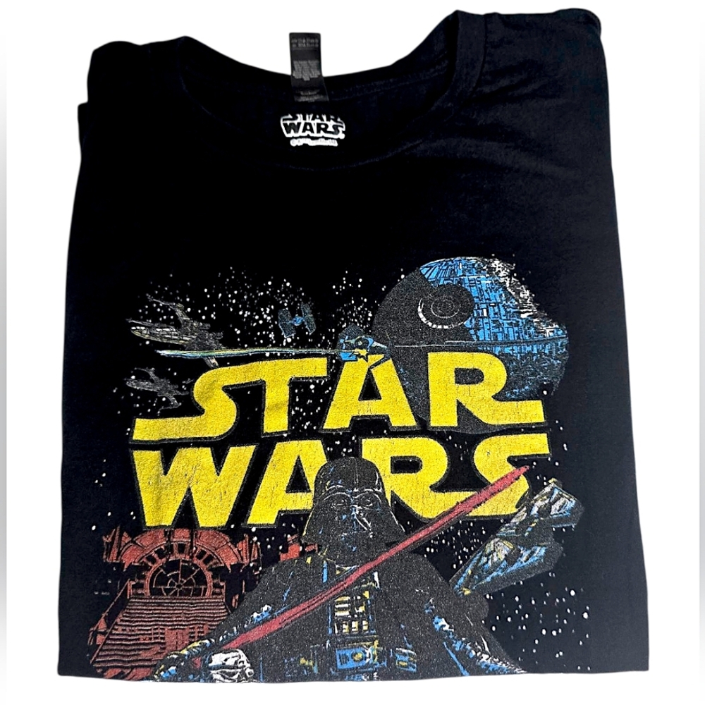 Vintage Star Wars Black Tee (Men's)